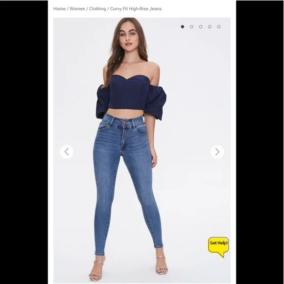 Forever 21 Jeans Curvy Fit High Rise Jeans Poshmark